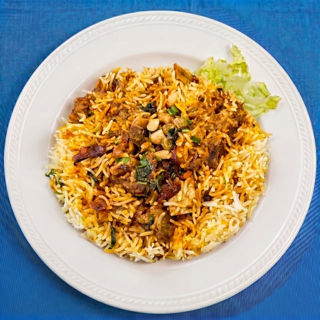 Goat Biryani.