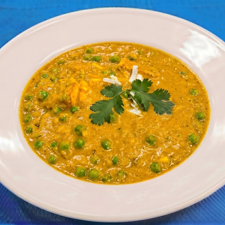 Delicious Matar Paneer Awaits