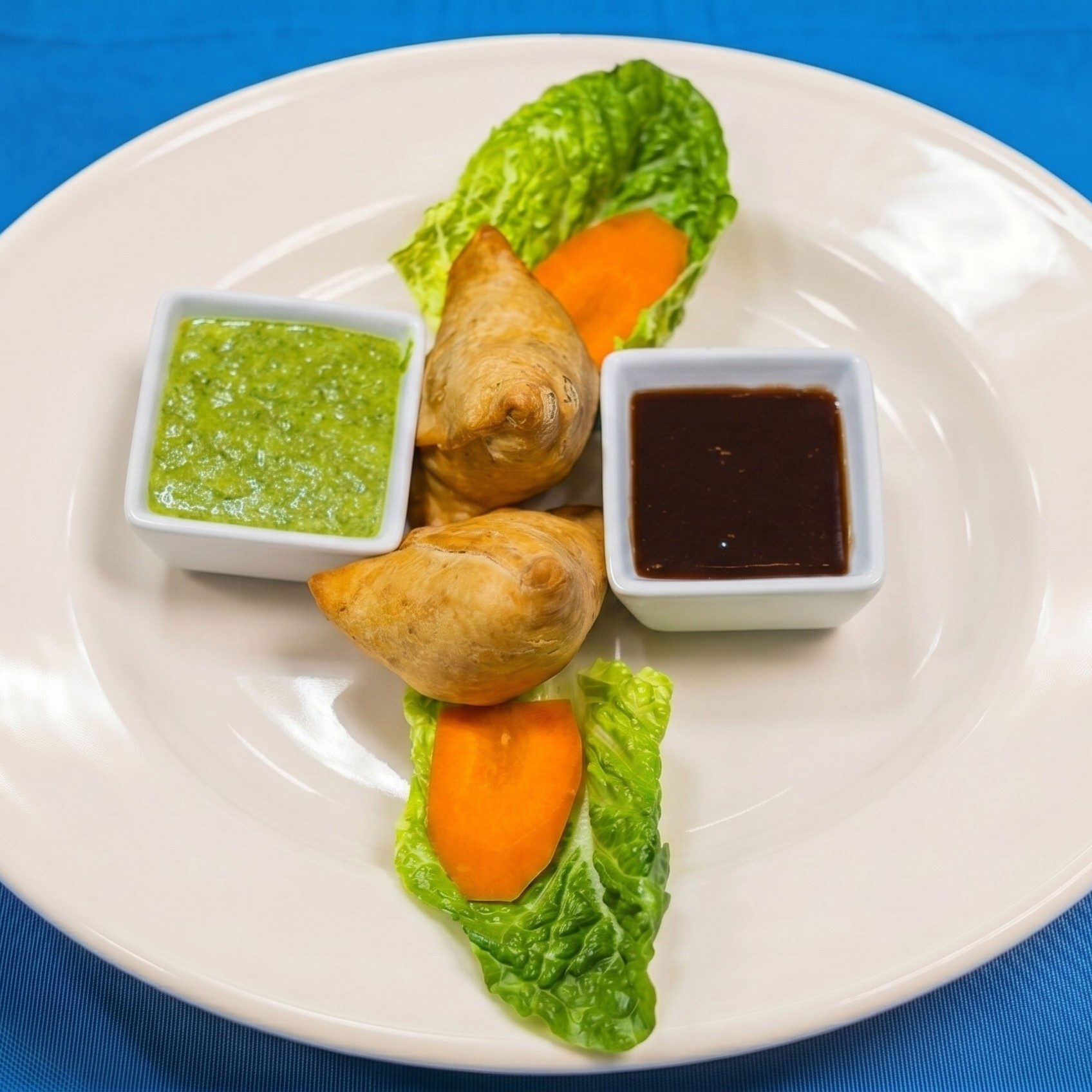 Vegetable Samosa.